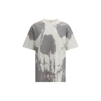 Weißes Baumwoll-T-Shirt
