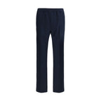Blaue lässige Polyesterhose