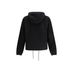 Schwarze Polyester-Shell-Jacke