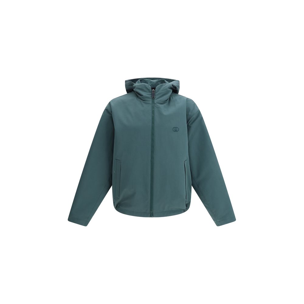 Bicolor-Polyester-Shell-Jacke