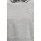 Graues Baumwoll-Sweatshirt