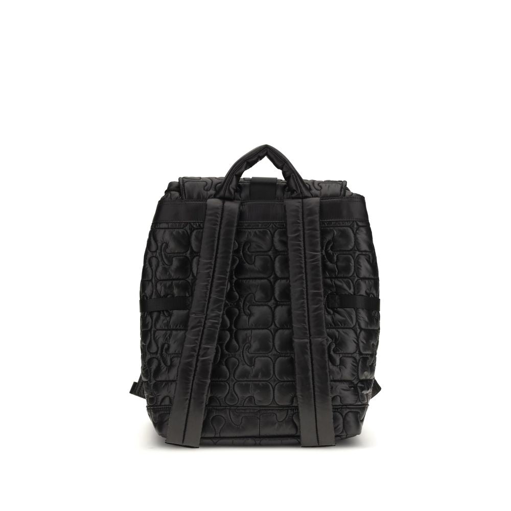 Schwarzer Polyamid-Rucksack