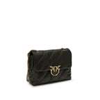 Bicolor Calf Leather Bos Taurus Shoulder Bag