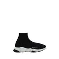 Schwarze Polyester-Sportschuhe