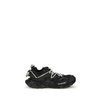 Scarpe da ginnastica atletiche in polietilene nero