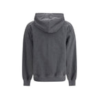 Graues Baumwoll-Sweatshirt