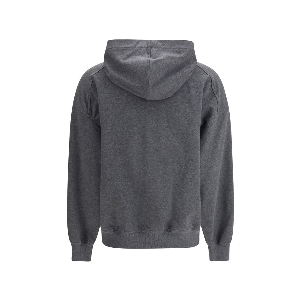 Graues Baumwoll-Sweatshirt