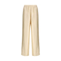 Beige Viskose-Freizeithose