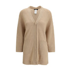 Beige Wool Cardigan