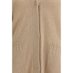 Beige Wool Cardigan