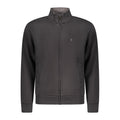 Schwarzes Baumwoll-Herren-Sweatshirt