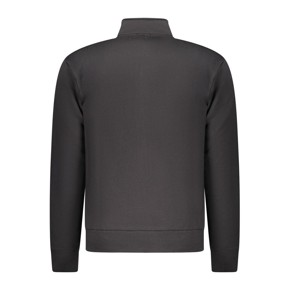 Schwarzes Baumwoll-Herren-Sweatshirt