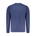 Blue Cotton Men's Sweatshirt