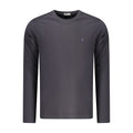 T-shirt da uomo in cotone blu