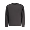 Black Cotton Men Sweater