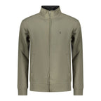 Grünes Herren-Sweatshirt aus Baumwolle