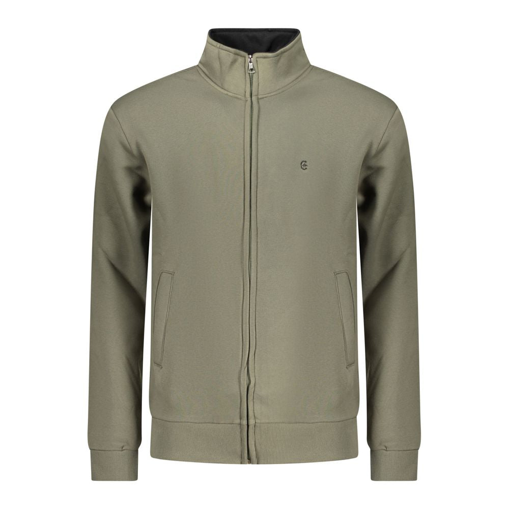 Grünes Herren-Sweatshirt aus Baumwolle