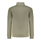 Grünes Herren-Sweatshirt aus Baumwolle