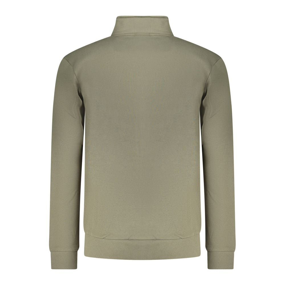 Grünes Herren-Sweatshirt aus Baumwolle