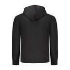 Herren-Kapuzenpullover aus schwarzer Baumwolle