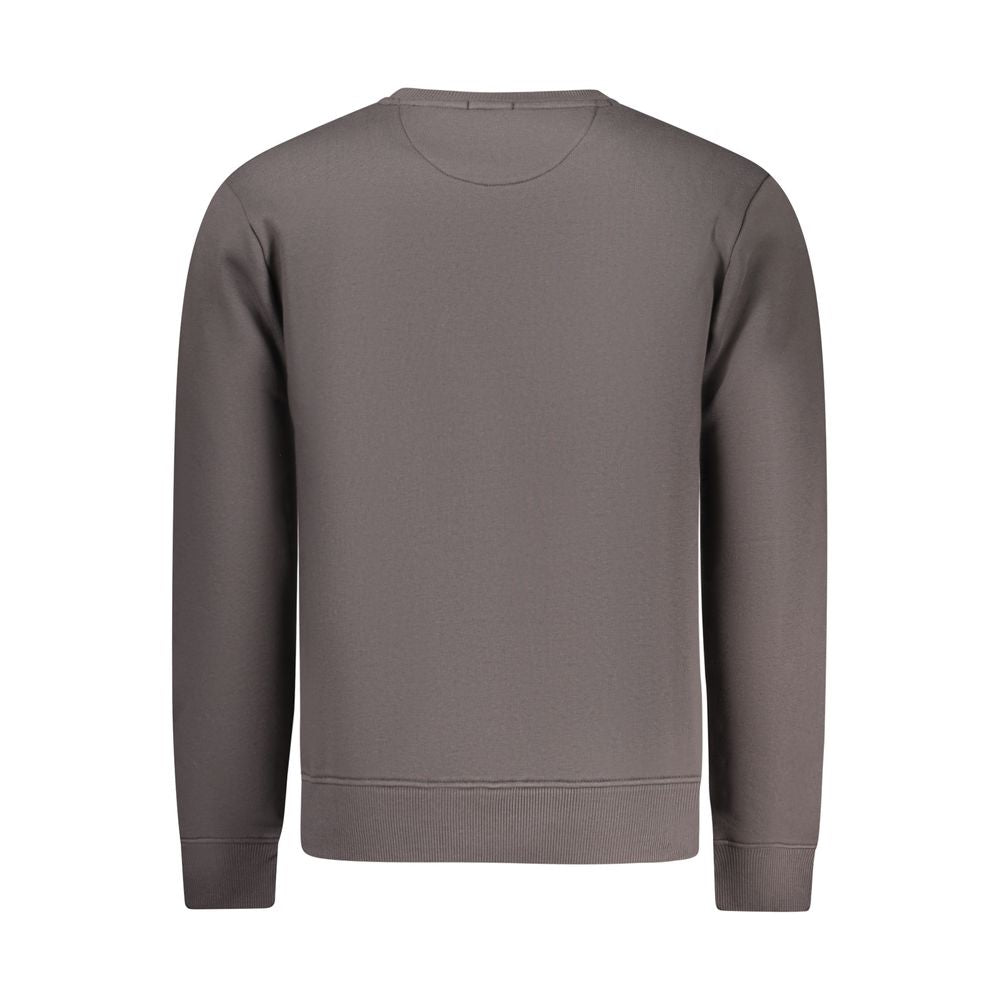 Graues Baumwoll-Herren-Sweatshirt