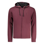 Rotes Kapuzen-Sweatshirt für Herren aus Baumwolle