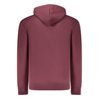 Rotes Kapuzen-Sweatshirt für Herren aus Baumwolle