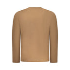 Marrone Cotton Men T-Shirt