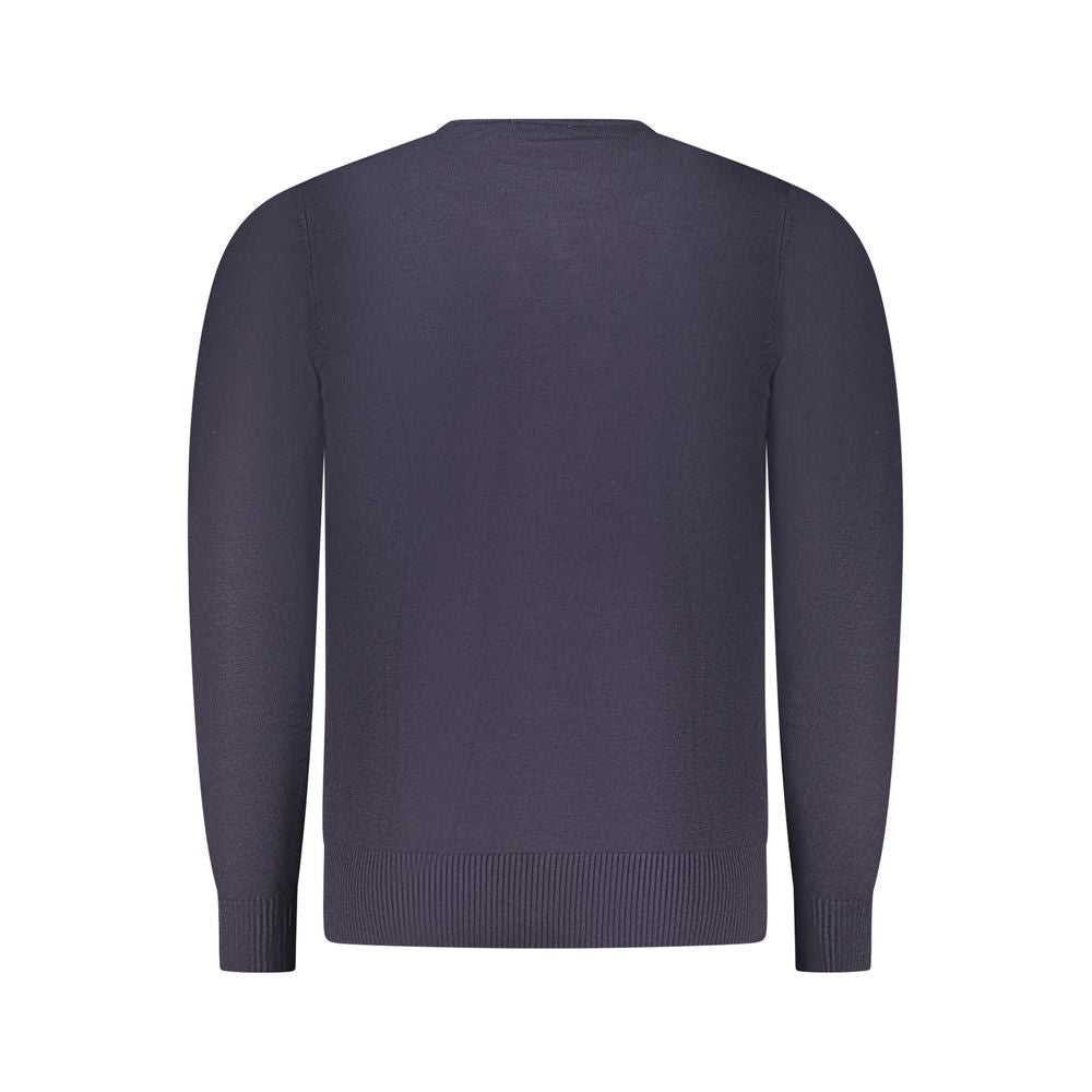 Men's Blue Viscose Sweater