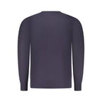Men's Blue Viscose Sweater