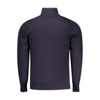 Blauer Viskose-Pullover für Herren