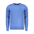 Blu Viscosa Uomo Maglia