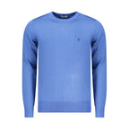 Blu Viscosa Uomo Maglia