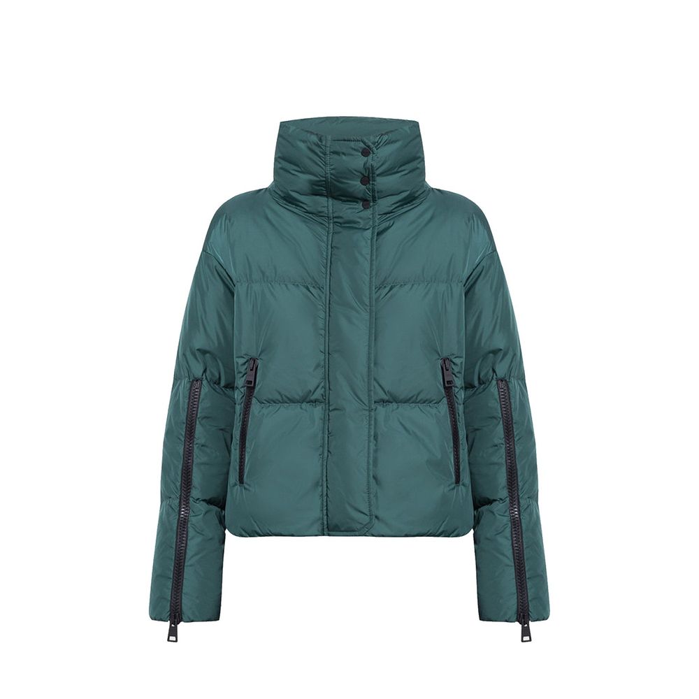 Bicolor Polyamide Coat