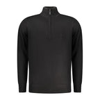 Schwarzer Herrenpullover aus Viskose