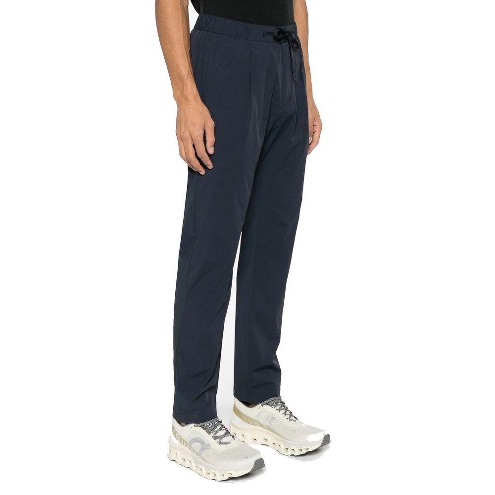 Graue Elastan-Freizeithose