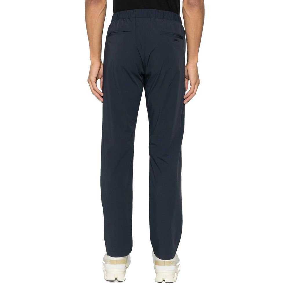 Graue Elastan-Freizeithose