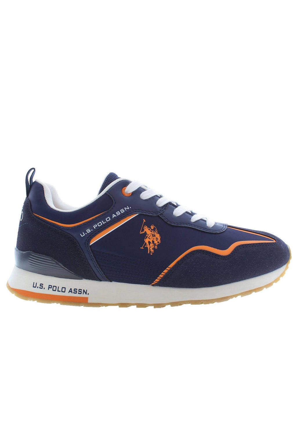 Blaue Sportschuhe aus Polyester