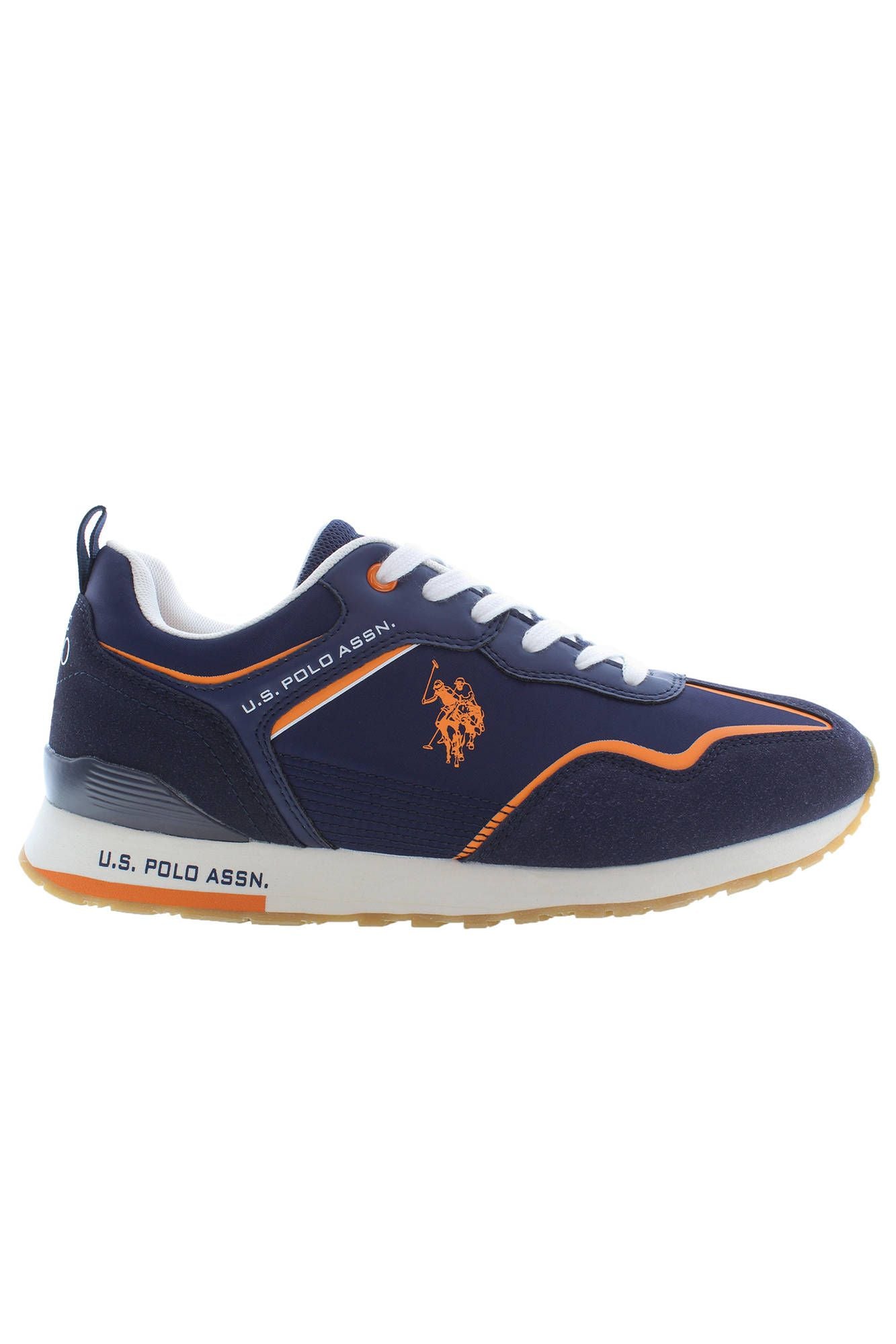 Blaue Sportschuhe aus Polyester