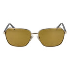 Sonnenbrille aus Goldmetall