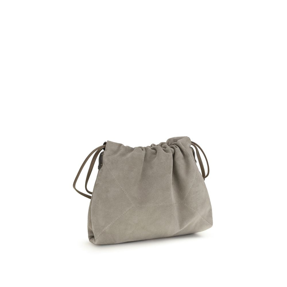 Graue Kalbsleder Bos Taurus Clutch Bag