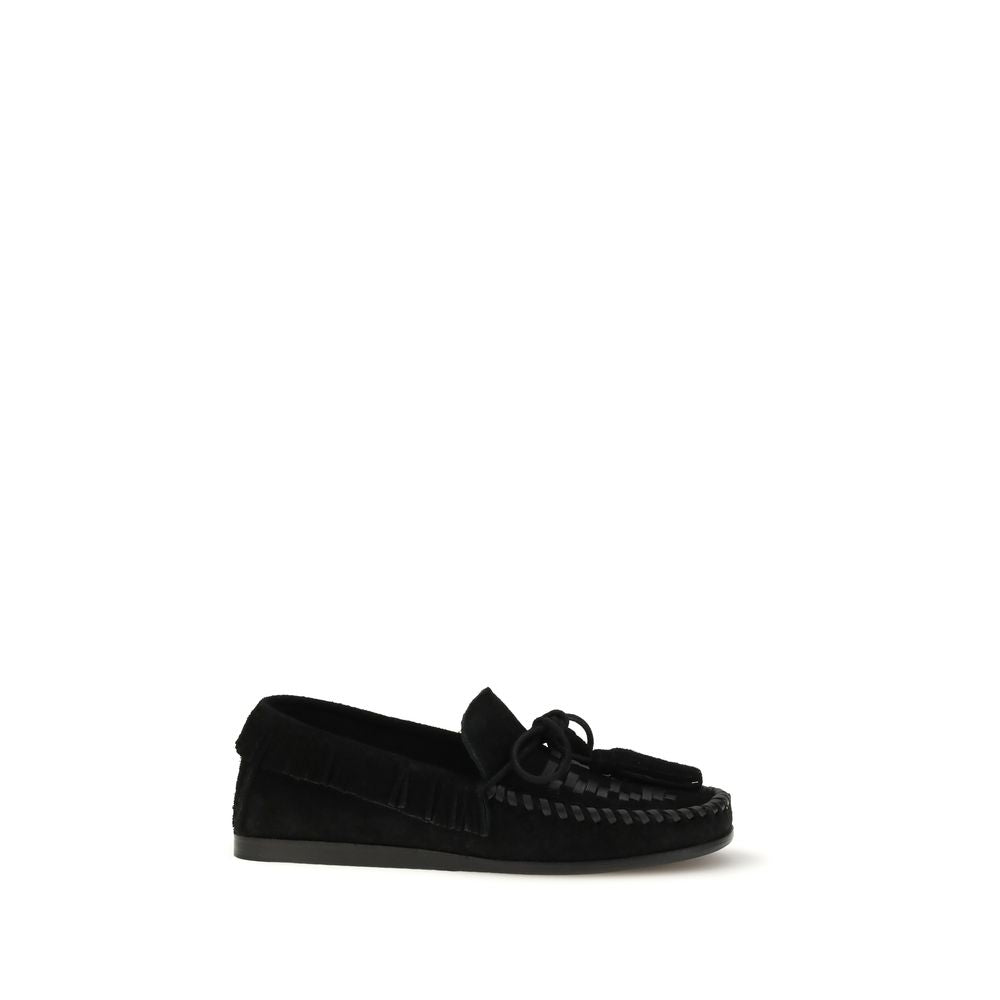 Mocassini Slip-On in Pelle di Vitello Nera Bos Taurus