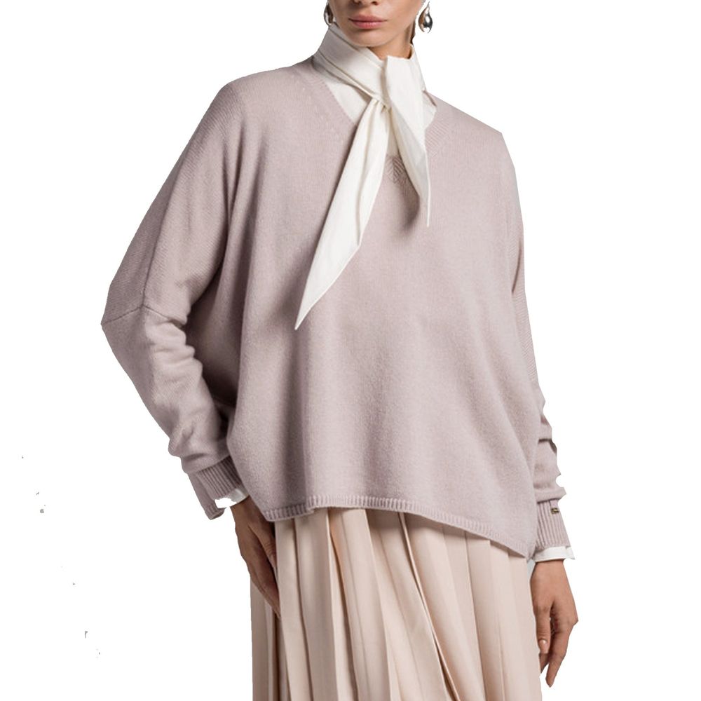 Mehrfarbiger Kaschmirpullover