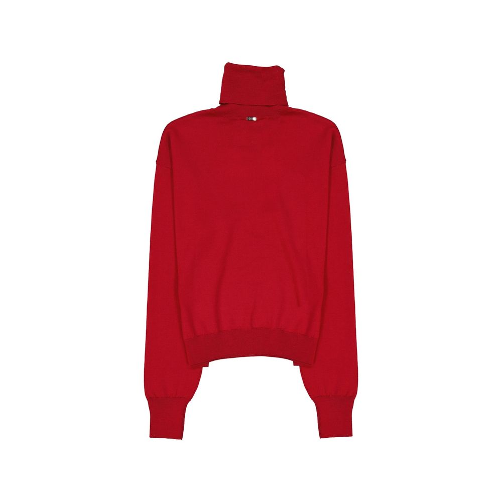 Multicolor Virgin Wool Turtleneck