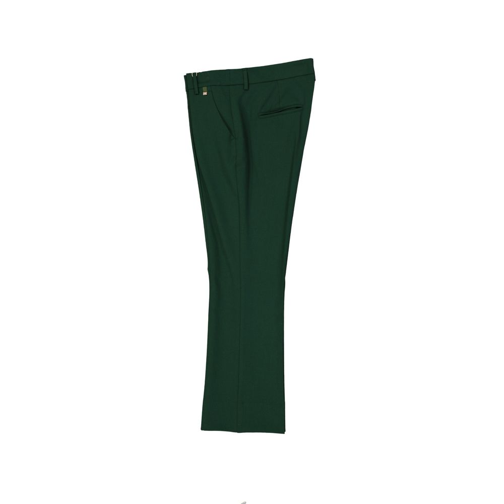 Bicolor-Elasthan-Cropped-Hose