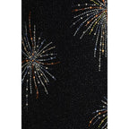 Schwarzes lässiges Nylonkleid