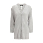Gray Wool Cardigan