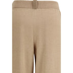 Beige Wollhose Oves Aries Casual