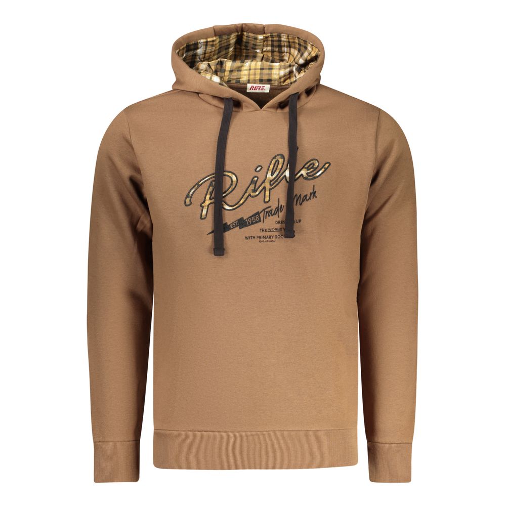 Braun Baumwolle Herren Sweatshirt