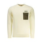 Weißes Herren-Sweatshirt aus Baumwolle